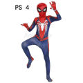Superhero Spiderman Costume Bodysuit for Kids Spandex Zentai Halloween Cosplay Far From Home Spider Man Jumpsuit Headgear Suits.