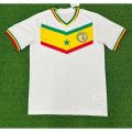 Afran Senegal ite and green football jersey, hana home jersey shir. 
