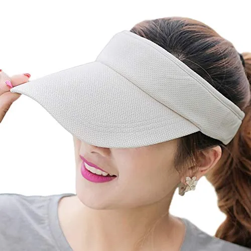 Sun%20Visors%20Long%20Brim%20Thicker%20Sweatband%20Adjustable%20Sport%20Visor%20Hat%20-%20Image%203