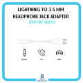 Lightning/Type C to 3.5mm Jack Audio Adapter For All for iPhone and Android Model.