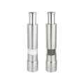 Stainless Steel Small Pepper Crusher (Small Handy Crushers)- Height-13.5c/Width-5.4cm/Depth-2.7cm - Silver. 