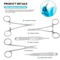 Complete Suture Kit for Students,Including Silicone Suture Pad and Suture Tool Practice Suture Kit for Suture Training. 