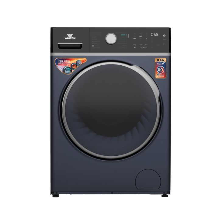 WALTON Front Load Washing Machine 8 KG WWM-AFD80 with Free Delivery