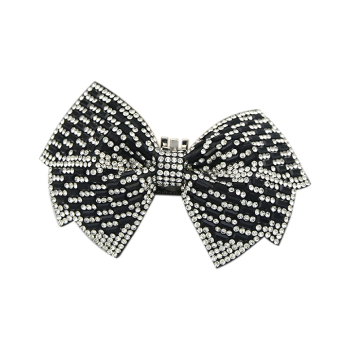 2Pcs Women Sparkle Bow Detachable Shoe Clips Removable Shoe Buckles Decorative Shoes Accessories for Wedding Party C Easy to Use