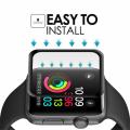 W26/ W26+/ HW16/ HW22/ HW22 PRO Screen Protector Smart Watch Full Cover HD Soft Glass Film.