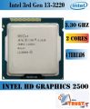Intel Core i3 3rd Gen 3.30GHz Processor. 