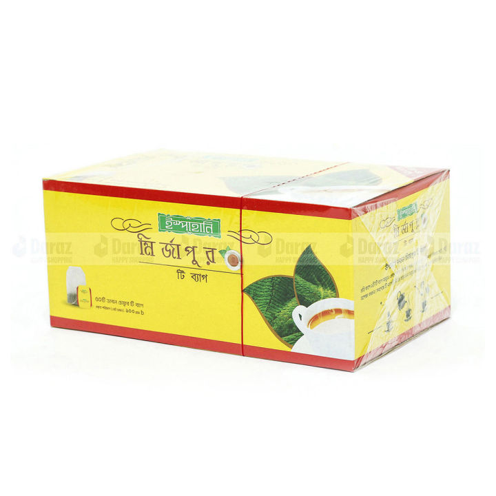Ispahani Mirzapore Tea Bags 50 Double Chamber Tea Bags 100gm