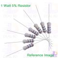 1W Carbon Film Resistor 2.2 Ohm 5%-25Pcs. 