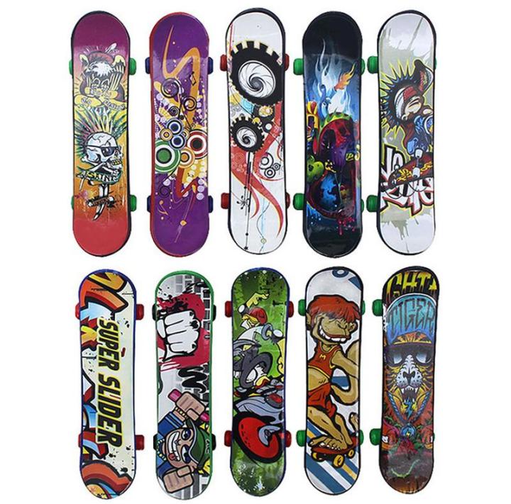 High Quality Finger Skateboard Kids Children Mini Finger Board Fingerboard Alloy Skate Boarding Toys Gift