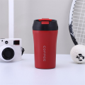 Double Drink Coffee Mug/Cup 400ml Portable Stainless Steel Travel Vacuum Insulated with straw Lid. 