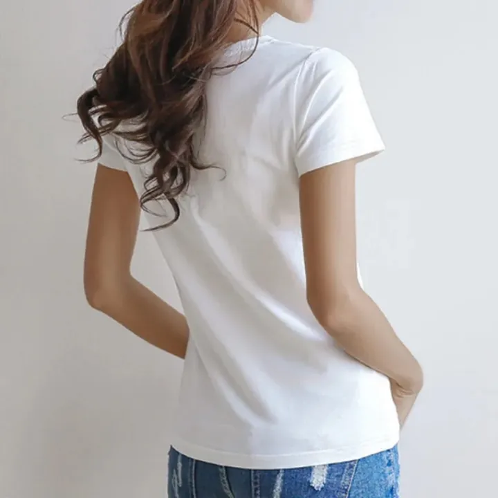 Solid%20Basic%20Short%20Sleeve%20Womens%20Tshirt%20Casual%20Black%20White%20Fashion%20Crop%20Top%20T%20Shirt%20Ladies%20Fashion%20Korean%20Tee%20Shirt%20O-V%20Neck%20-%20Image%205