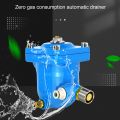 Automatic Drain Valve, Robust Low Loss Pneumatic Auto Water Drainer Noiseless for Air Compressor.