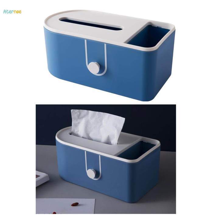 2x%20Multifunction%20Tissue%20Box%20Rectangular%20Facial%20Tissue%20Holder%20Storage%20Box%20-%20Image%208