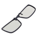 Clip-On Type Circular Passive Polarized 3D Glasses For TV 3D Cinema 0.22mm. 