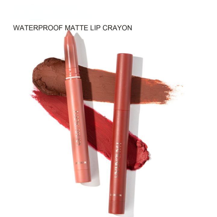 BruberryBe%2012%20Color%20Matte%20Lipstick%20Pen%20Nude%20Pink%20Matte%20Solid%20Lip%20Gloss%20Waterproof%20Long%20Lasting%20Lipstick%20Pencil%20Lip%20Liner%20Pen%20Lip%20Makeup%20-%20Image%203