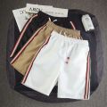 Factory Wholesale Mens Shorts Casual Mens Fashion Loose All Match Korean Sweat Sports Plain Stripe Shorts for Men and Women Comfortable Breath Beach Short Pants.