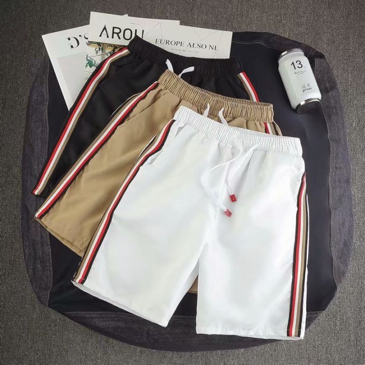 Factory%20Wholesale%20Mens%20Shorts%20Casual%20Mens%20Fashion%20Loose%20All%20Match%20Korean%20Sweat%20Sports%20Plain%20Stripe%20Shorts%20for%20Men%20and%20Women%20Comfortable%20Breath%20Beach%20Short%20Pants%20-%20Image%203