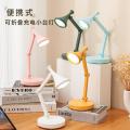 Nordic Style Minimalist Creative Cubby Lamp led Eye Protection Desk Student Dormitory Reading Study Bedroom Bedside Lamp.