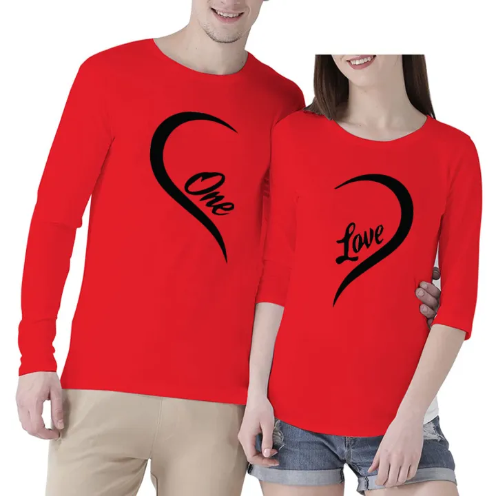 couple%20new%20design%20t%20shirt,%20One%20Love%20winter%20t%20shirt%20for%20Couple%20-%20Image%202