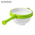 Salad Spinner with Rotating Drain Basket Multifunctional Rotating Drainer Basket for Kitchen Sink Fruit Vegetable Spinner Food Collector Buyers' Choice Rotating Drain Basket. 