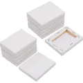 White Mini Canvas 5x5 inch - 3 Pcs. 
