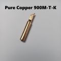 PURE COPPER 900M-T-K Soldering Bit Soldering Tip Lead Free Soldering Iron Bit Replacement Soldering Solder Iron Tatal Iron Bit Soldering Iron Tip Tool Sets.