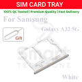 Samsung Galaxy A32 5G Sim Tray Micro SD Card Slot with Sim Ejector Pin Replacement Part. 