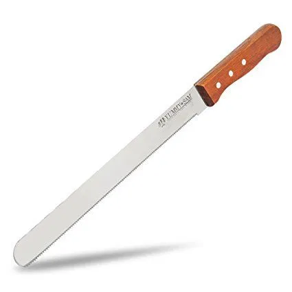 Stainless%20steel%20made%20Bread%20&%20Cake%20Cutter%20Knife,%20Handle%20Brown%20&%20steel%20color%20knife%2014.50%20inch%20-%20Image%204