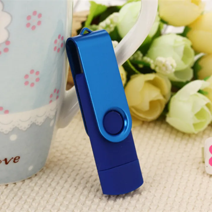 Wholesale%20mobile%20phone%20computer%20dual-purpose%20U%20disk%204G/8G/16G/32G%20color%20paint%20clip%20rotating%20mobile%20phone%20U%20disk%20can%20add%20LOGO%20-%20Image%204