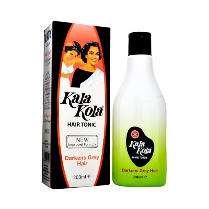 Kala Kola Hair Tonic Darkens Grey Hair (Pakistan) - 200ml