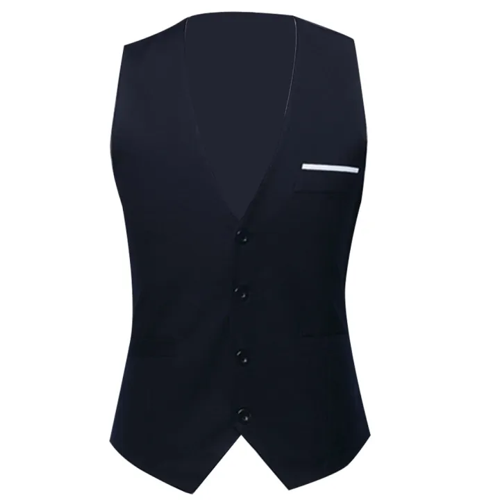 Fashion%20Men%20Vests%20Waistcoat%20Solid%20Color%20V%20Neck%20Sleeveless%20Buttons%20Blazer%20Plus%20Size%20Formal%20Business%20Jacket%20Vests%20-%20Image%202