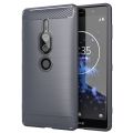 Carbon Brushed Casing Sony Xperia XZ2 Premium XZ1/XZ2 Compact XZ3 XZ4 XZ5 Xperia 10 II III 10+ 10 Plus Phone Case Cover. 