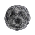 Faux Synthetic Hair Bun Extension Elastic Wavy Bridal Donut Chignon Hairpiece. 