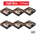 Tiger Dotted Chocolate Flavour Condom Half Box - 3x6=18pcs. 