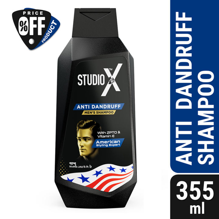 Studio X Anti Dandruff Shampoo for Men 355ml