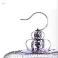 Hanging Cage with Feeder Bird Carrier Stainless Steel House Birdcages House for Budgies 30cmx50cm. 