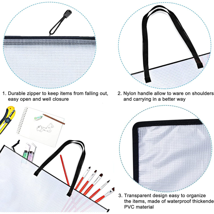 Document%20Organizer%20Bag%20Art%20File%20Folder%20Art%20Portfolio%20Bag%20Durable%20Art%20Portfolio%20Organizer%20PVC%20Storage%20Pocket%20-%20Image%204