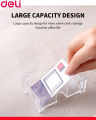 Deli Bussiness Card Holder 7621 Transparent (1pc).