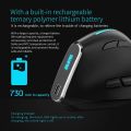 ZELOTES F-36 F-36A 8 Buttons Wireless Rechargeable Mice Gaming Mouse 2400 DPI Ergonomic Optical Vertical Mouse USB Mice for PUBG.