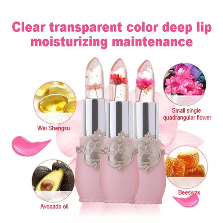 Cosmetics:%20Makeup,%20Clear%20Jelly%20Flower%20Moisturizer,%20Lip%20Gloss,%20Lipstick,%20Temperature%20Change,%20Waterproof%20Makeup,%20Lip%20Balm,%20Makeup%20-%20Image%205