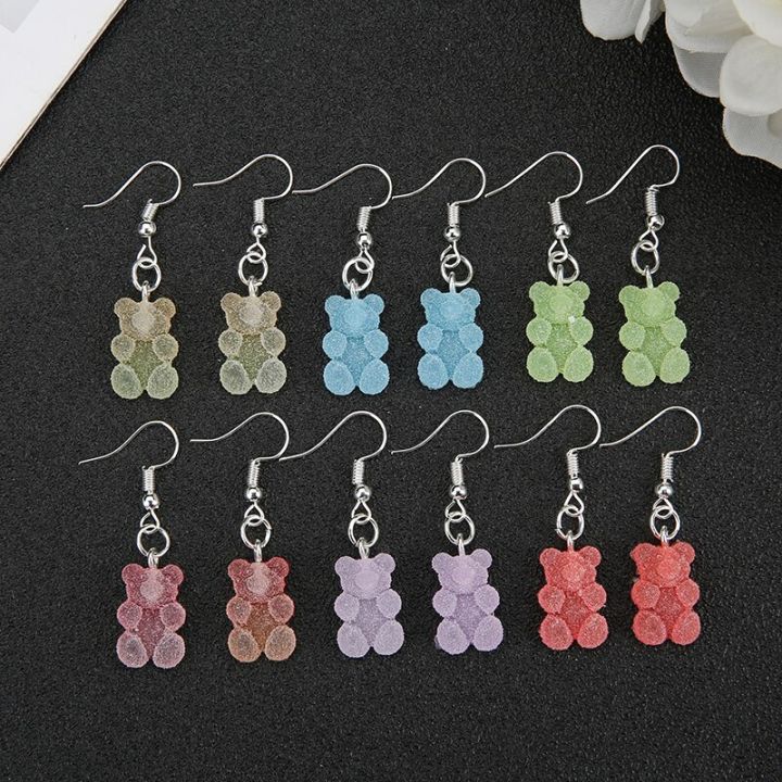 Earring%20For%20Women%20Gummy%20Bear%20Candy%20Drop%20Earrings%20Children%20Jewelry%20Custom%20Made%20Handmade%20Cute%20Girls%20Gift%20-%20Image%205