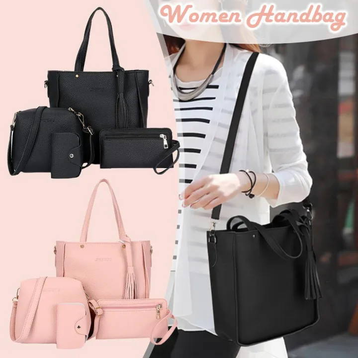 4pcs/set%20Women%20Handbag%20Messenger%20Pu%20Leather%20Shoulder%20Pu%20Bag%20Wallet%20Set%20Leather%20Purse%20Tote%20Women%20Satchel%20Set%20Tote%20Bag%20Handba%20V5y1%20-%20Image%207