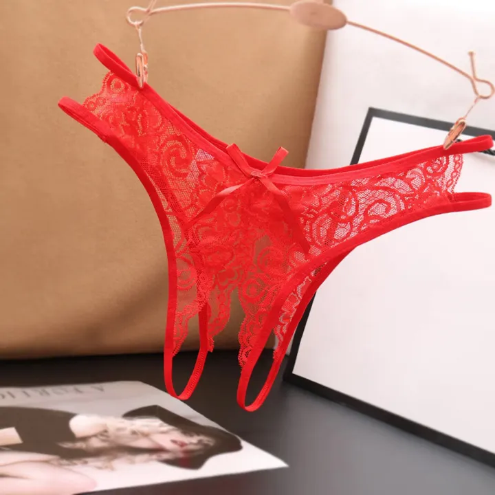 Lace%20Open%20Crotch%20Women'S%20T-Back%20Panties%20Sexy%20Lingerie%20Hollow%20Out%20G-String%20Seamless%20Low%20Waist%20Ultra%20Thin%20Thongs%20Underwear%20trussiki%20-%20Image%205