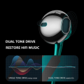 hone Mi Huawei iP music earbuds hands-free mm stereo karaoke in-ear wired Type-C earphones 3.5 earphones with microphone for small children.