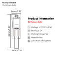 10pcs Halogen Bulb G4 12V 5W 10W 20W 35W 50W Globe Lot JC Bi-Pin LED Warm White Replace LED Capsule Lamp Halogen Bulbs Light.