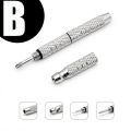 Mini Glasses Screwdriver Sunglasses House Keeping Keychain Ring Straight Cross Screwdriver Phone Watch Repair Tool 1PC.