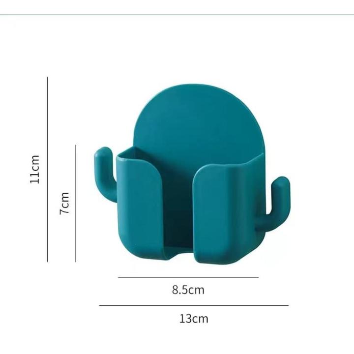 Mobile Phone Holders Phone Charger 1 Pcs Wall Mounted Hooks Storage Hanger Rack Bathroom Hanging Holder Mobile charger stand walls