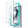 ESR for Samsung S24 Ultra Screen Protector for Galaxy S24 Ultra 9H Full Coverage with Fingerprint Unlocking Tempered Film Set. 