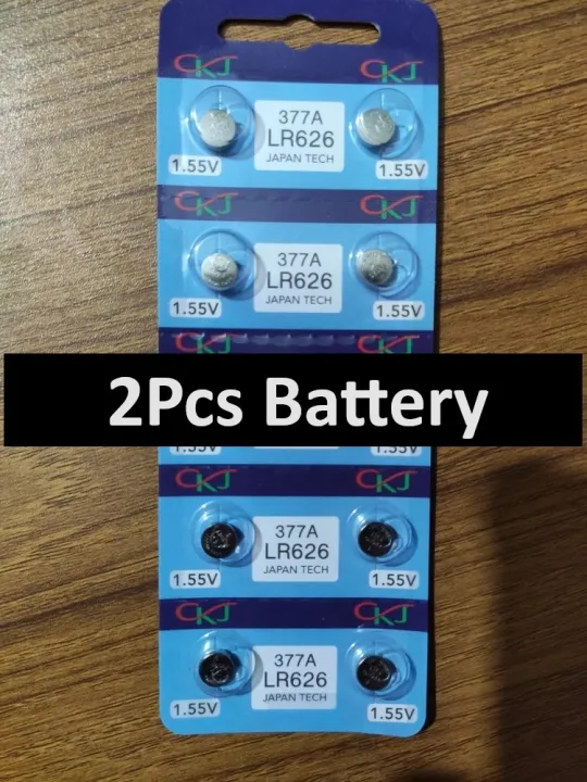 377A%20LR626%201.55V%20Silver%20Oxide%20Button%20Cell%20Watch%20Battery%202Pcs%20-%20Image%202