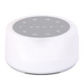 Physical Therapy Equipments Portable Sleep Fan Sound Machine White Noise Machine with RGB Night Light For Baby. 